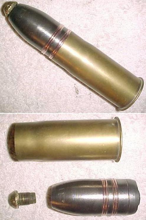 French WW1 37mm HE 1916 Shell - Click Image to Close